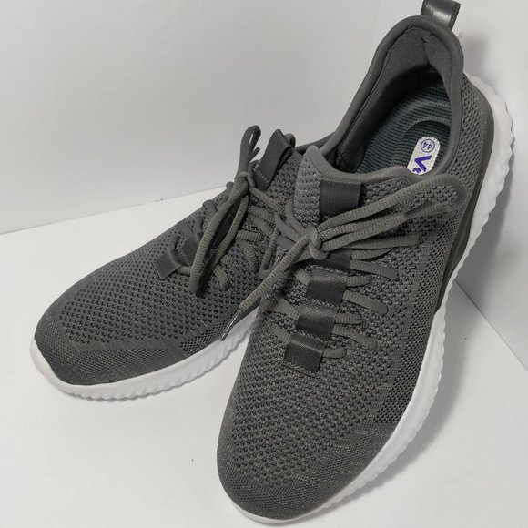 "Victory" Grey Sneakers - Picture 2 of 4